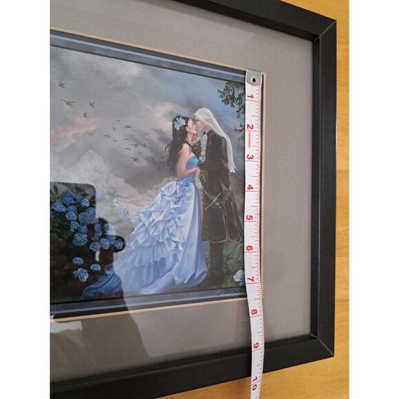 Nene Thomas "Lovers" Signed Framed Print Fantasy Art - Picture 8 of 8